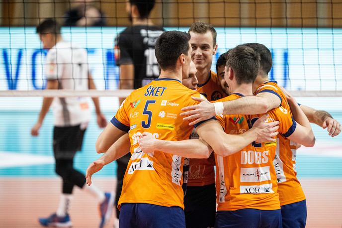 ACH Volley Ljubljana A.J. Fonte Bastardo | Odbojkarji ACH Volleyja so osvojili novo lovoriko. | Foto Vid Ponikvar/Sportida