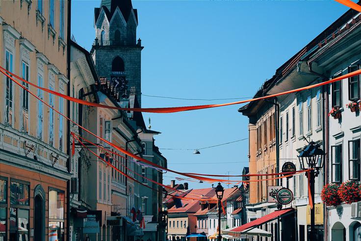 Središče Kranja. Foto: Ian Rožac | Foto: 