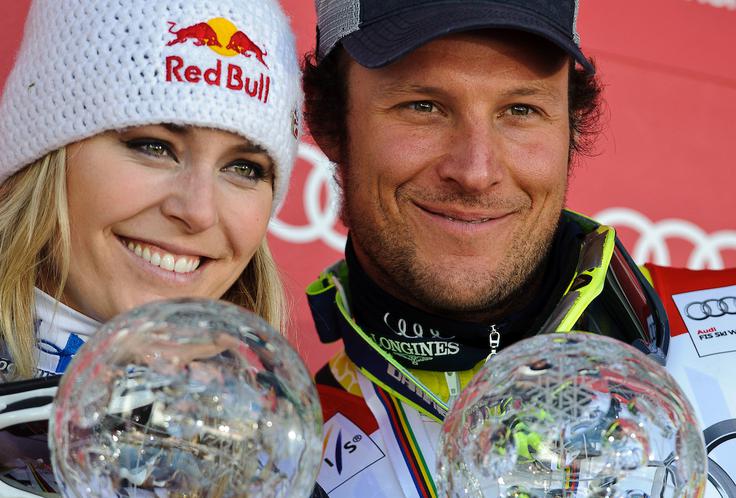 Lindsey Vonn in Aksel Lund Svindal: Sölden? Morda leta 2017. | Foto: 