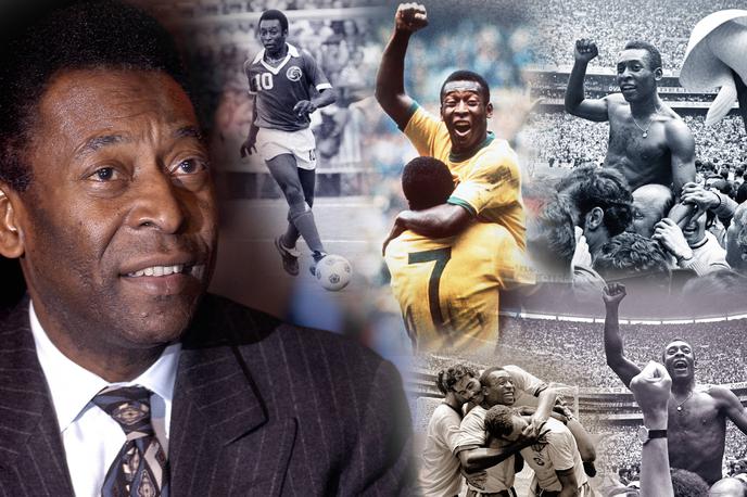 Pele 1958 | Brazilski nogometaš Pele je prvič na velikem odru zaslovel na SP 1958. Nato je osvojil še dva naslova svetovnega prvaka (1962 in 1970), za mnoge pa je še danes najboljši nogometaš vseh časov. | Foto Guliverimage