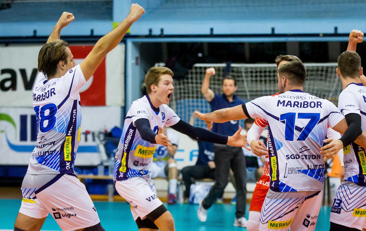 ACH Volley OK Merkur Maribor | Mariborčani so se spočili, zdaj pa tekmece premagujejo tudi v modri skupini. | Foto Žiga Zupan/Sportida