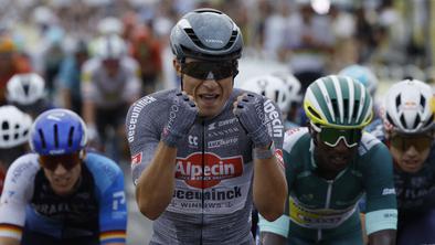 Jasper Philipsen na Dirki po Franciji dobil zadoščenje