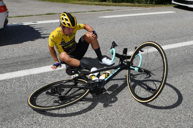 Padec je bil manj nedolžen, kot je bilo videti, je priznal vodilni kolesar lestvice UCI.  | Foto: Getty Images