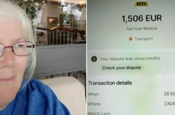 Pozor, brutalen nateg na Hrvaškem: za 1,05 kilometra dolgo vožnjo odštela 1.506 evrov