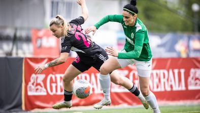 Nogometašice Mure z dobro popotnico pred povratno tekmo