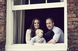 Modno usklajena družinica: Kate, William in mali George