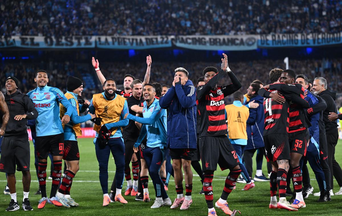 Flamengo | Nogometaši Flamenga so se uvrstili v finale pokala Libertadores. | Foto Reuters