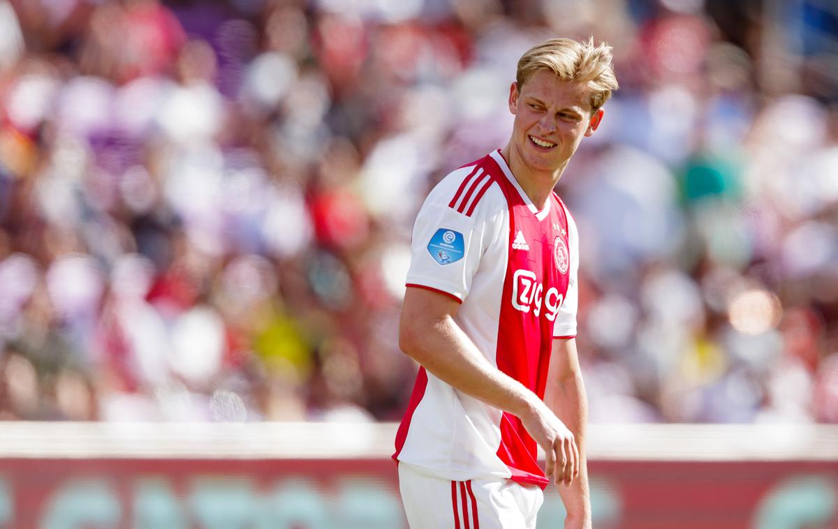 Frenkie de Jong | Frenkie de Jong se iz Ajaxa za 86 milijonov evrov seli v Barcelono, a šele poleti. | Foto Getty Images