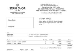 Premier Golob objavil plačan račun z dopusta na Ugljanu