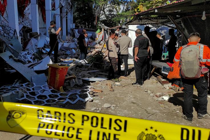 Indonezija, potres | Foto: Reuters