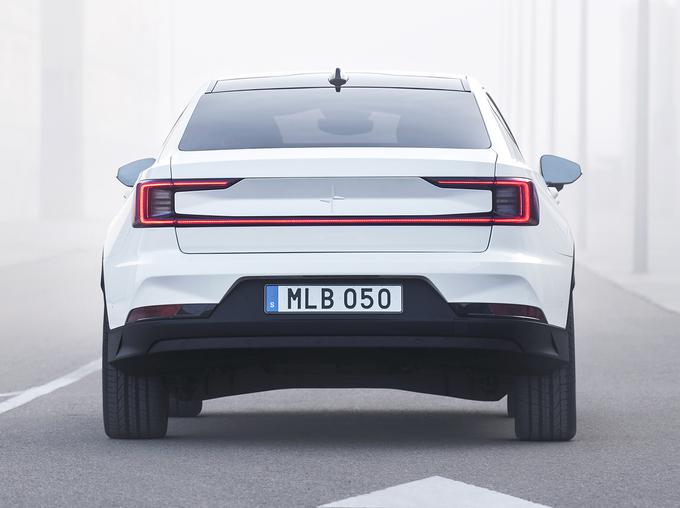 Polestar 2 kupce nagovarja tudi z atraktivno zunanjo podobo. | Foto: Polestar