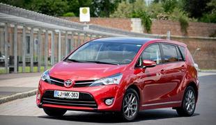 Toyota verso - prenovljena in z varčnejšim motorjem na slovenske ceste