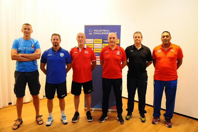 Vsi selektorji na turnirju pokal Challenger v Stožicah. | Foto: Reuters