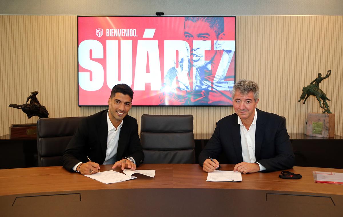 Luis Suarez | Luis Suarez je tudi uradno postal nogometaš Atletico Madrida in z njim podpisal dveletno pogodbo.  | Foto Atletico Madrid
