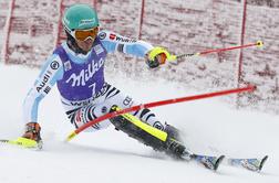 Neureuther zmagovalec slaloma, Slovenca ostala praznih rok