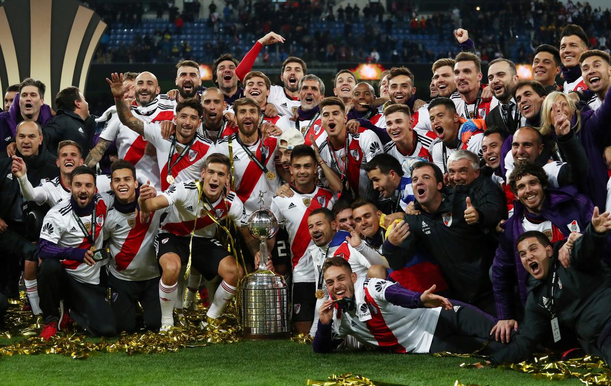 River Plate Boca Juniors pokal libertadores | River Plate je na povratni tekmi pokala libertadores s 3:1 premagal mestnega sovražnika in prišel še do četrte lovorike v tem tekmovanju. | Foto Reuters