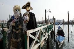 V Benetkah se bojijo terorističnega napada med karnevalom