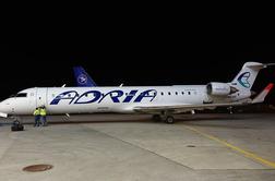 To je novo letalo Adrie Airways, ki je že letelo na Dunaj, v Sarajevo in Zürich