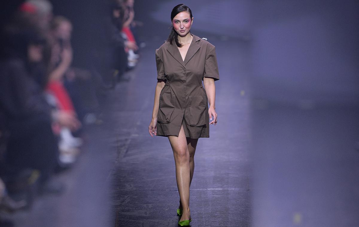 Tiana Memon | Tiana Memon je navdušila s svojim sprehodom na modni brvi Ljubljanskega tedna mode. | Foto Jure Makovec