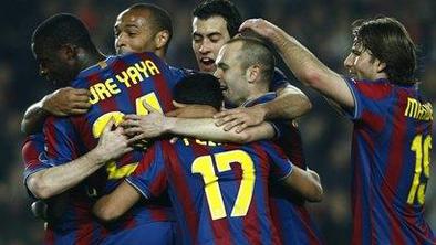 Barceloni četrtfinale na krilih Messija