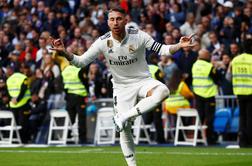 Hud udarec za Real: Ramos na prisilni počitek
