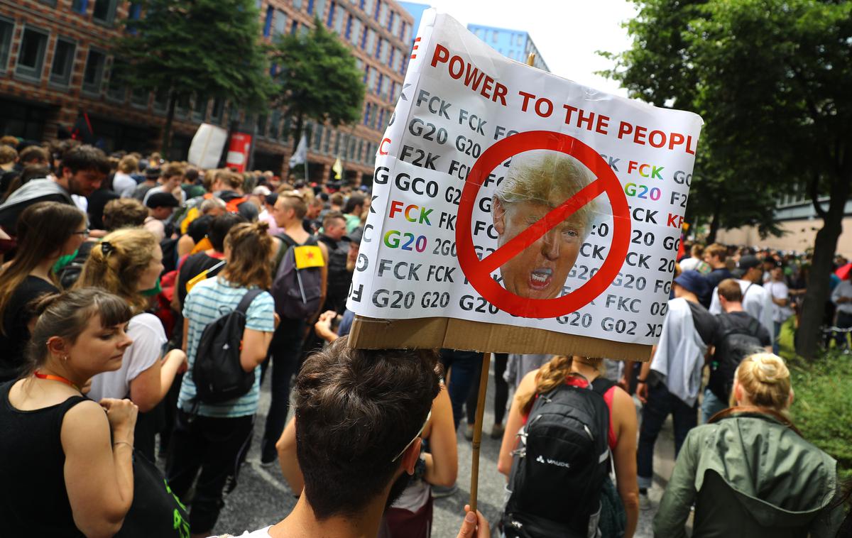 Hamburg protest G20 | Foto Reuters