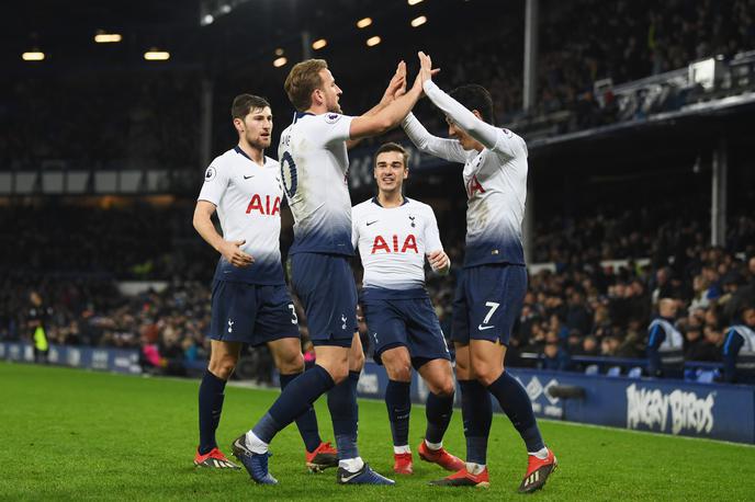 Tottenham | Tottenham se je na Goodison Parku sprva znašel v zaostanku, potem pa se je znesel nad nasprotnikom. | Foto Getty Images