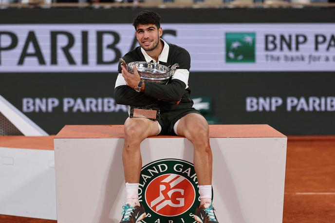 Carlos Alcaraz | Carlosu Alcarazu je uspel velik preobrat, nekaj podobnega je pred šestimi leti uspelo Novaku Đokoviču. | Foto Reuters