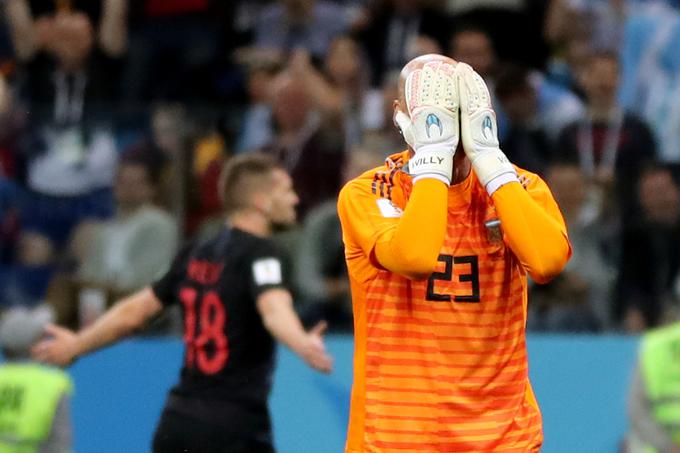 Willy Caballero si je privoščil neverjetno napako. | Foto: Reuters