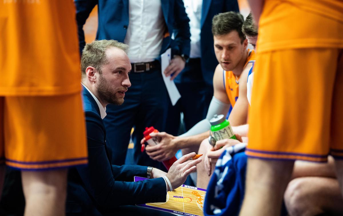 Helios Suns Krka | Domžalčani so v zadnji četrtini izgubili stik s Podgoričani. | Foto Grega Valančič/Sportida
