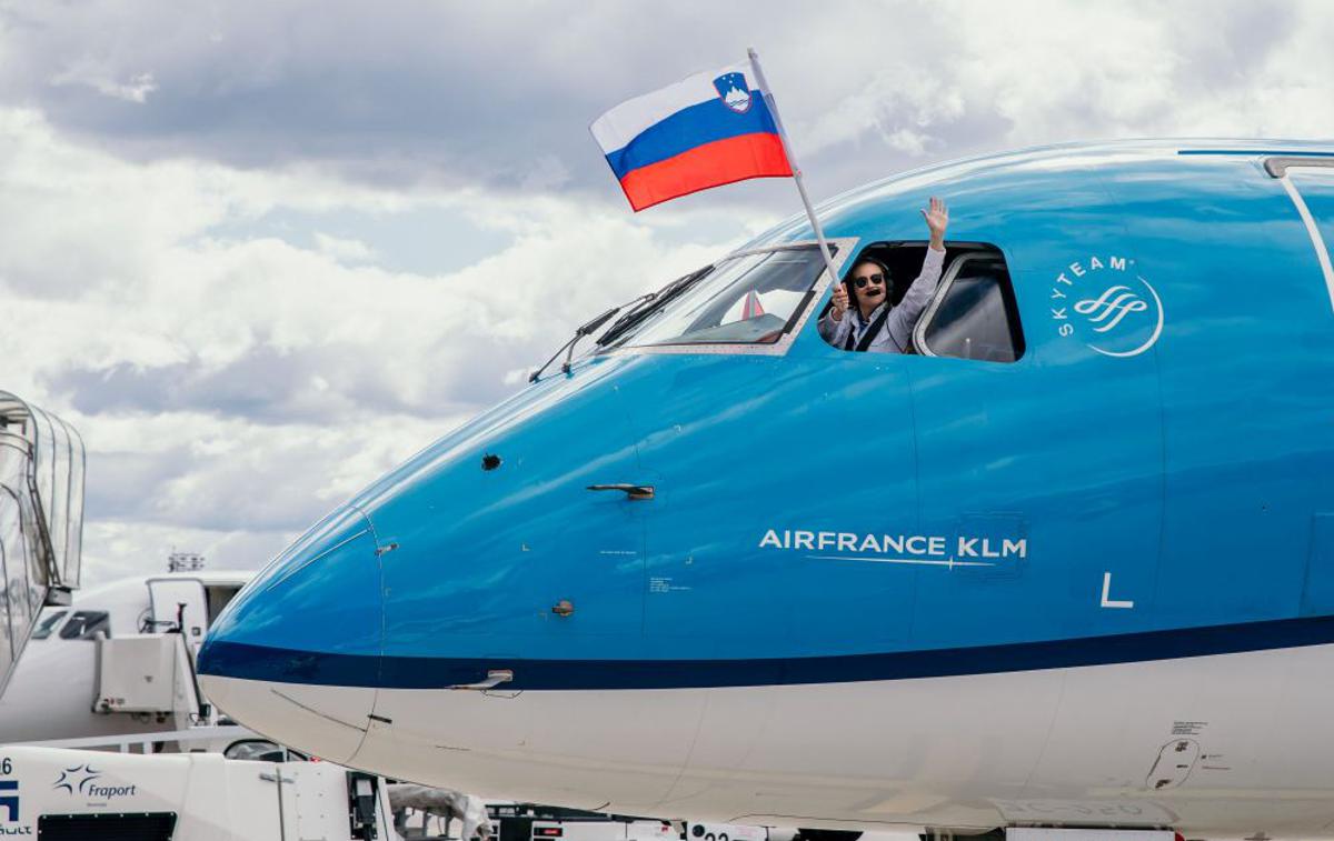 KLM - dodatni let iz Ljubljane | Foto Fraport Slovenija