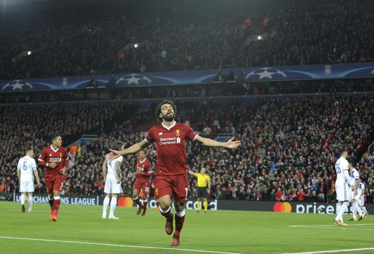 Mrežo Maribora je kot prvi v 49. minuti zatresel Egipčan Mohamed Salah. | Foto: Guliverimage