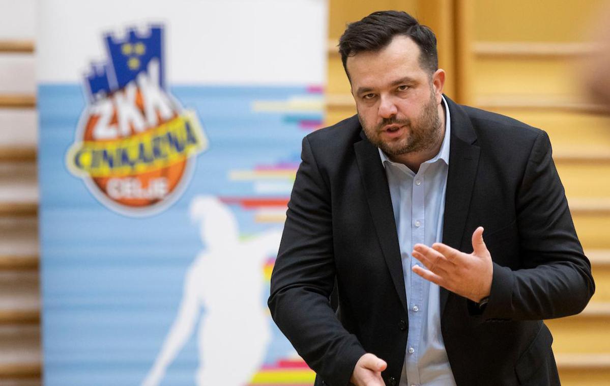 Damir Grgić | Damir Grgić je podpisal novo dveletno pogodbo in bo člansko ekipo Cinkarne Celje vodil tudi v sezonah 2023/2024 in 2024/2025. | Foto Urban Urbanc