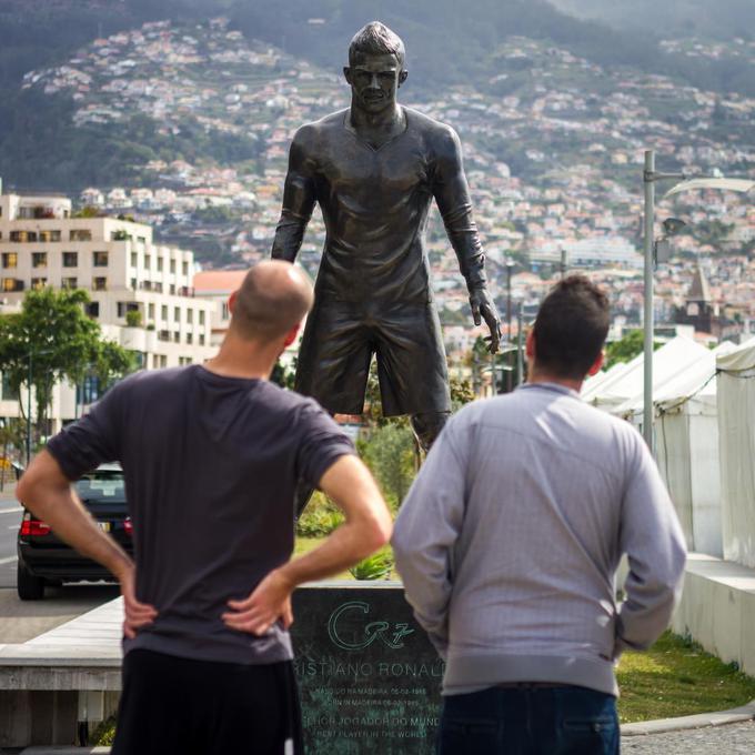 Otok Madeira je ponosen na Cristiana Ronalda. | Foto: Peter Kastelic
