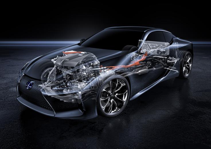 Zasnova novega večstopenjskega hibridnega sistema MSHS (Multi Stage Hybrid System). | Foto: Lexus