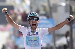 Aru slavil v 19. etapi, Contador obdržal vodstvo
