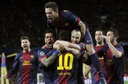 Rekord: Barcelona "skriva" žogo tekmecem že pet let