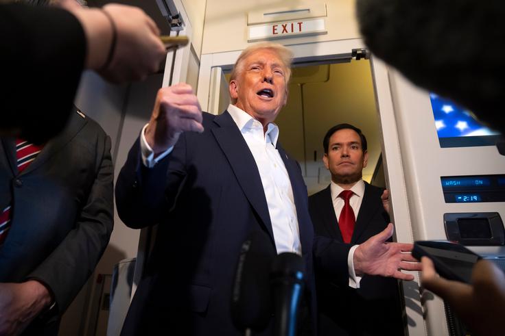 Medtem ko je Donald Trump pogosto zelo oster do Ukrajine, je njegov zunanji minister Marco Rubio začel zelo hvaliti ukrajinsko vojsko. | Foto: Guliverimage