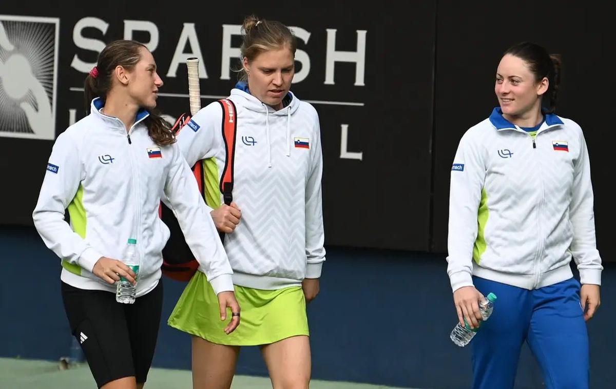 BJK_Indija | Kaja Juvan, Maša Zec Peškirič in Tamara Zidanšek | Foto Tenis Slovenija