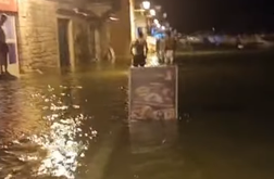 Enega najbolj turističnih hrvaških otokov zadel meteocunami #video