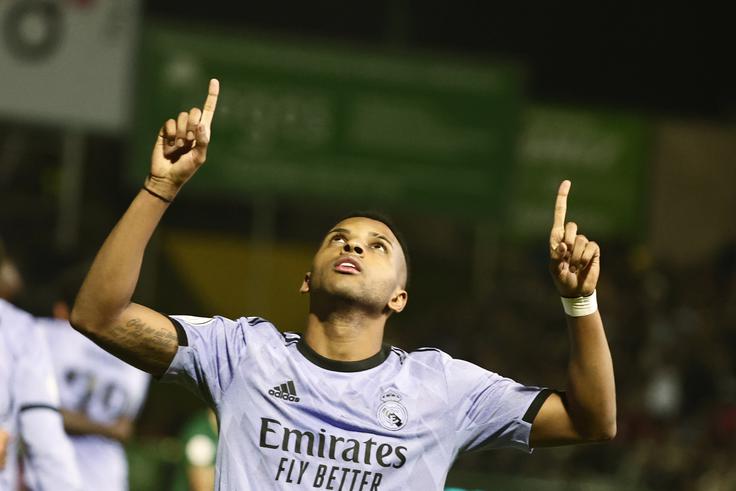 Rodrygo je odločil zmagovalca na torkovem gostovanju Reala pri četrtoligašu. | Foto: Guliverimage/Vladimir Fedorenko