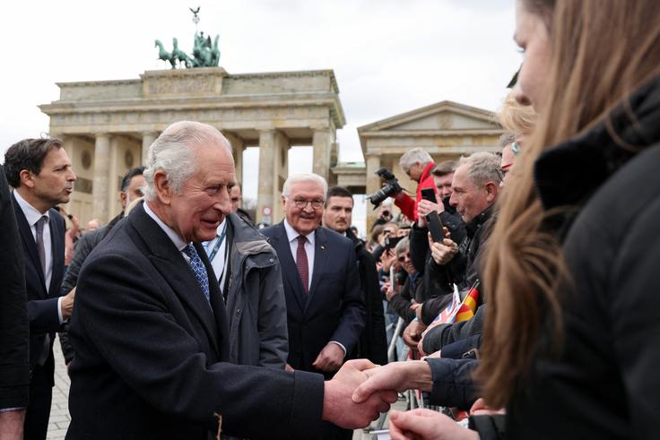 kralj Karel III., obisk, Nemčija | Foto: Reuters