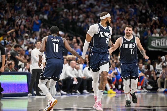 Dallas je imel večino časa nadzor nad tekmo, Mavericks so vodili največ za 14. | Foto: Reuters