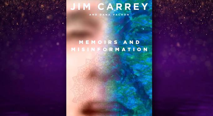 Naslovnica knjige Jima Carreya | Foto: Printscreen Facebook
