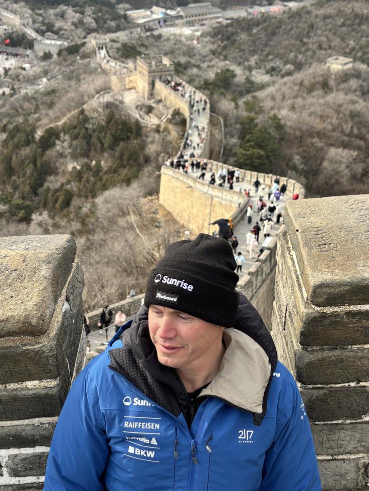 Na znamenitem Kitajskem zidu. | Foto: Osebni arhiv
