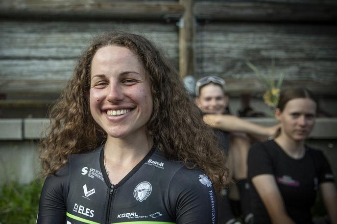Nika Bobnar | 20-letna Nika Bobnar iz Godešiča pri Škofji Loki skokovito napreduje v kolesarskem svetu.  | Foto Ana Kovač