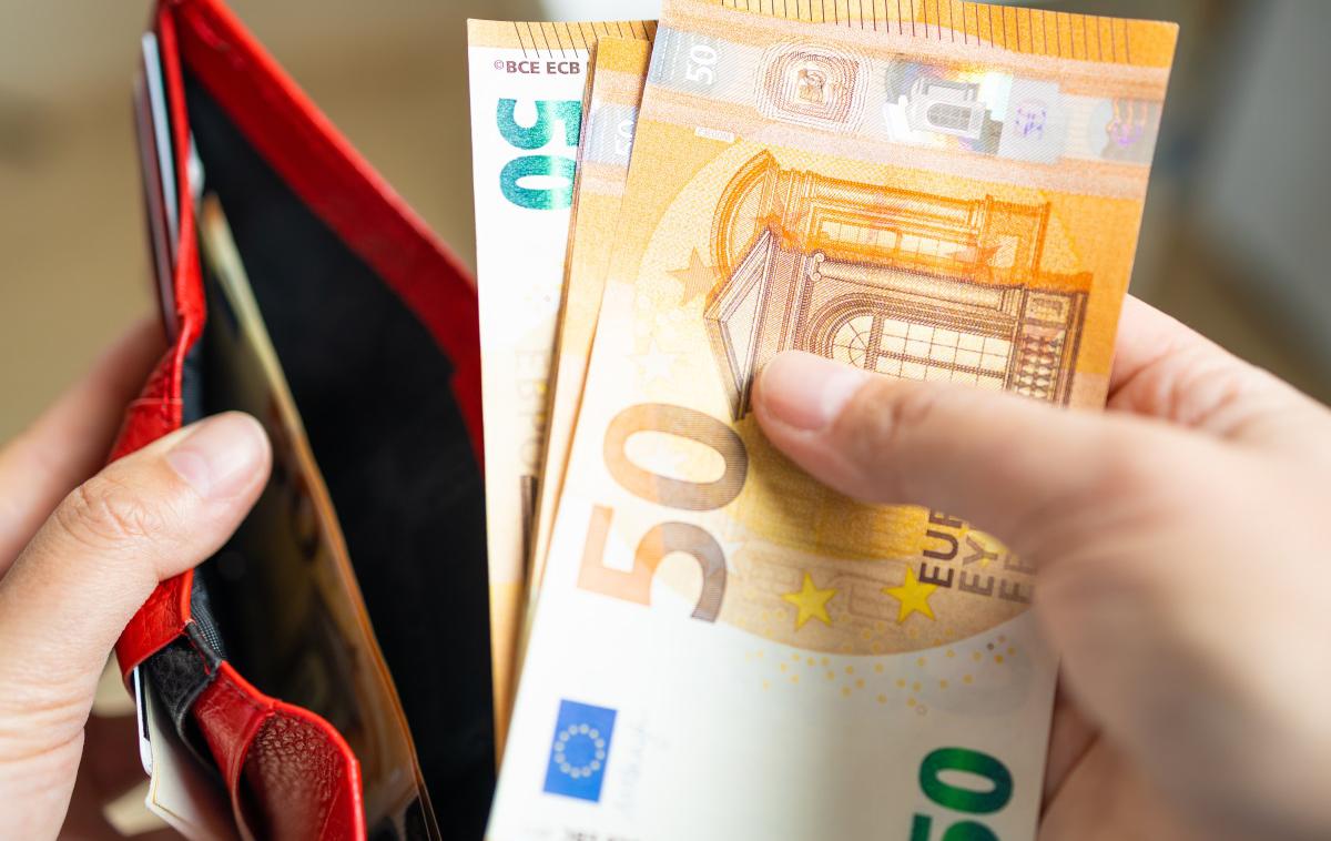 denar | Znesek bo enak za vse. V letu 2024 bomo mesečno plačevali 35 evrov.  | Foto Shutterstock