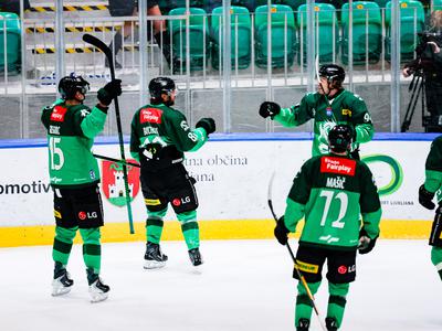Olimpija napolnila gol serijskih prvakov in potrdila končnico, Drozg trikrat v polno, Horak s poškodbo