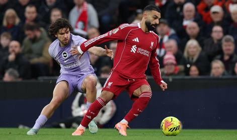 V živo: sanjski začetek Liverpoola, Salah vstopil v 26. minuti. Kakšna smola Šeška!