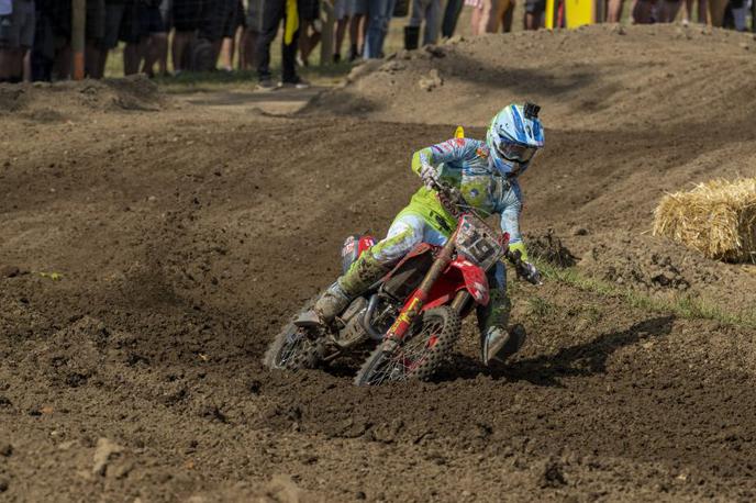 Tim Gajser pokal narodov Honda | Tim Gajser na pokalu narodov dirka s številko 19 (ker je bila lani Slovenija sedma) in še zadnjič na Hondinem motorju. | Foto Honda Racing/ShotbyBavo